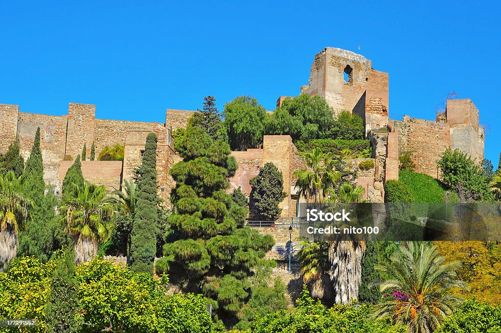 Alcazaba of Malaga, Spain "a view of Alcazaba of Malaga, in Malaga, Spain" Málaga - Málaga Province Stock Photo