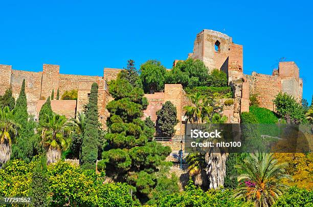Alcazaba Of Malaga Spain Stock Photo - Download Image Now - Málaga - Málaga Province, Alcazaba of Málaga, Málaga Province