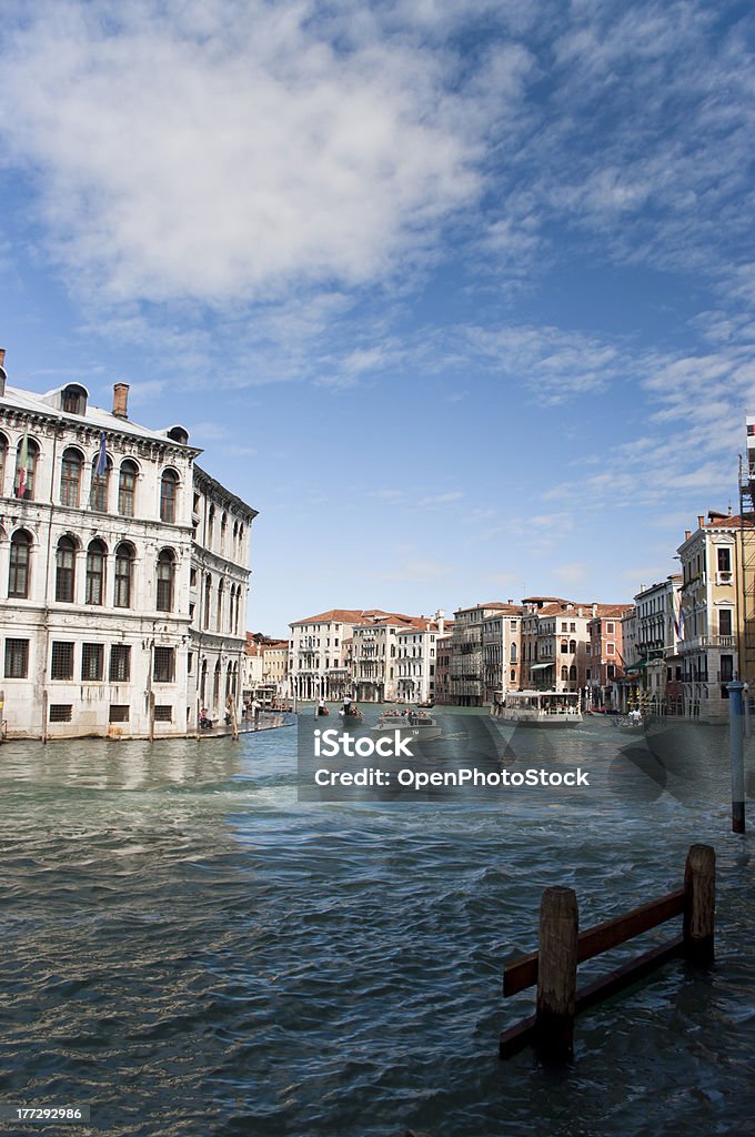 Grand Canal, Wenecja, Włochy - Zbiór zdjęć royalty-free (Budowla mieszkaniowa)