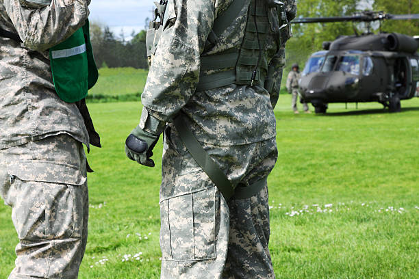 Catastrophe Blackhawk hélicoptère d'évacuation d'urgence - Photo