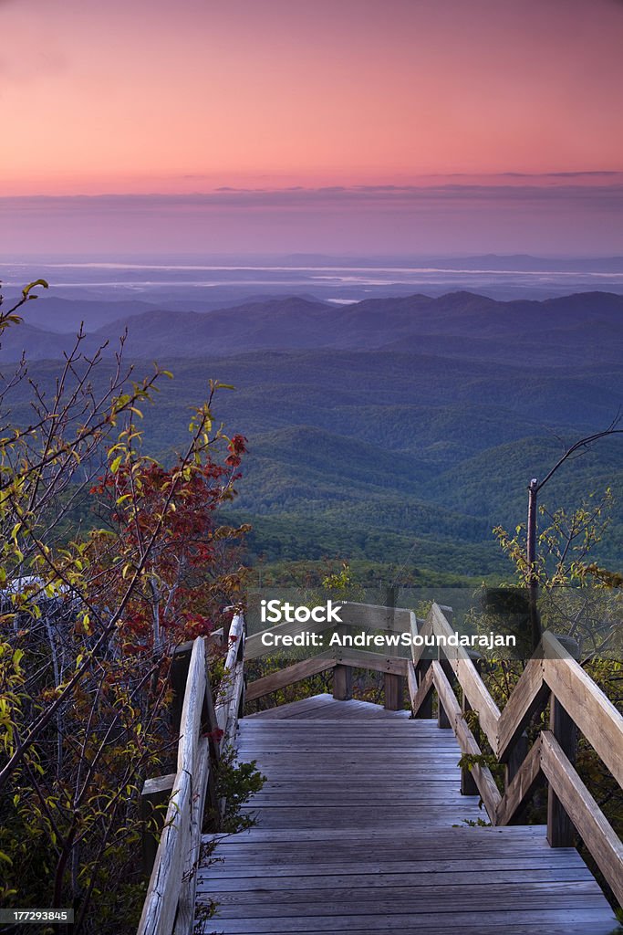 Blue Ridge на Dawn - Стоковые фото Северная Каролина - штат США роялти-фри