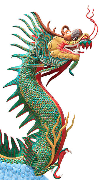 istock face of dragon isolated on white 177294098
