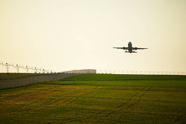 istock Sunset at the airport 177295053