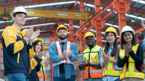 istock Training in industrial plants, engineering teams fully equipped with quality skills in maintenance. 1772950841