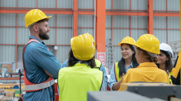 istock Training in industrial plants, engineering teams fully equipped with quality skills in maintenance. 1772950844