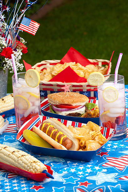 istock Picnic on 4th of July 177295416