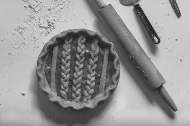 Made a pie with grandma and grandkids in the family home. There was lots of love and little pie dough snitches.