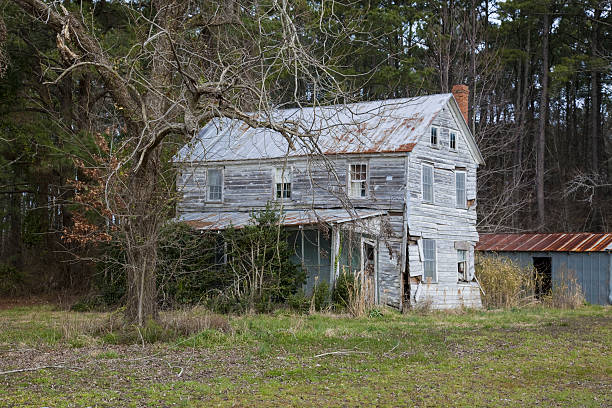 istock Early Farm House 177296204