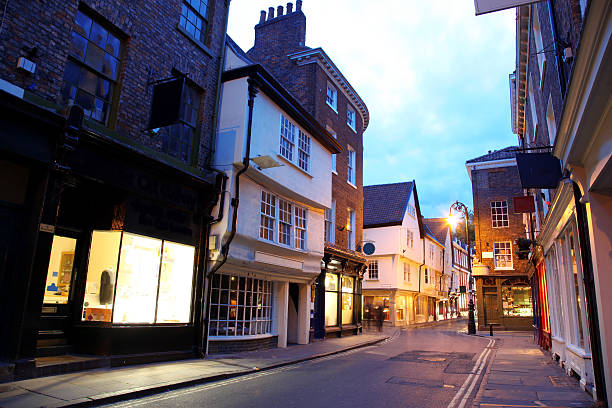 istock Evening street in York, UK 177296578