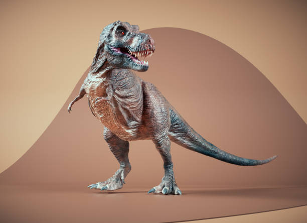 istock Tyrannosaurus-rex posing in studio. 1772967337