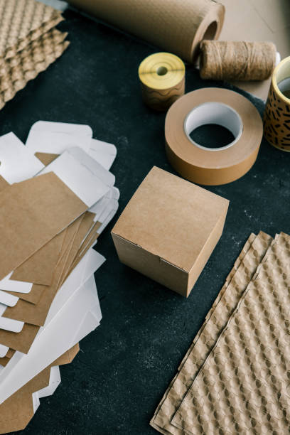 istock Craft box close-up with space for your logo 1772981420