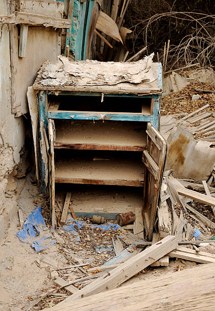 Old Cupboard stock photo