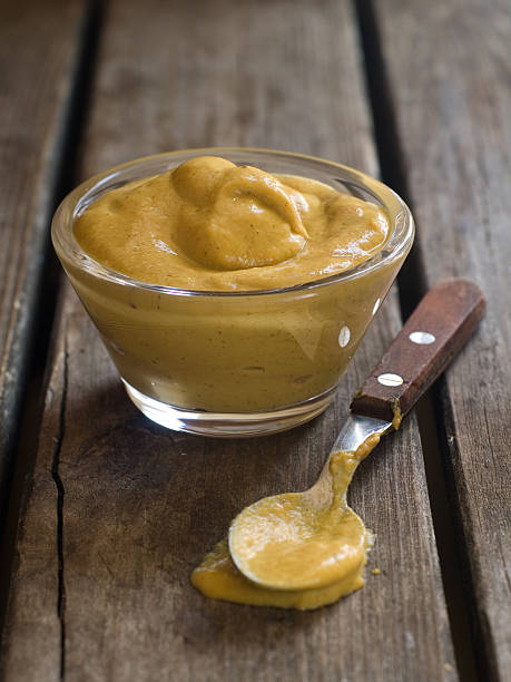 mustard stock photo