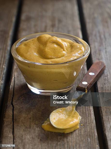 Mustard Stock Photo - Download Image Now - Mustard, Jar, Dijon Mustard