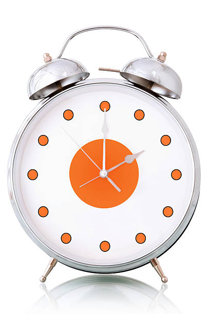 istock Big metal alarm clock 177299007