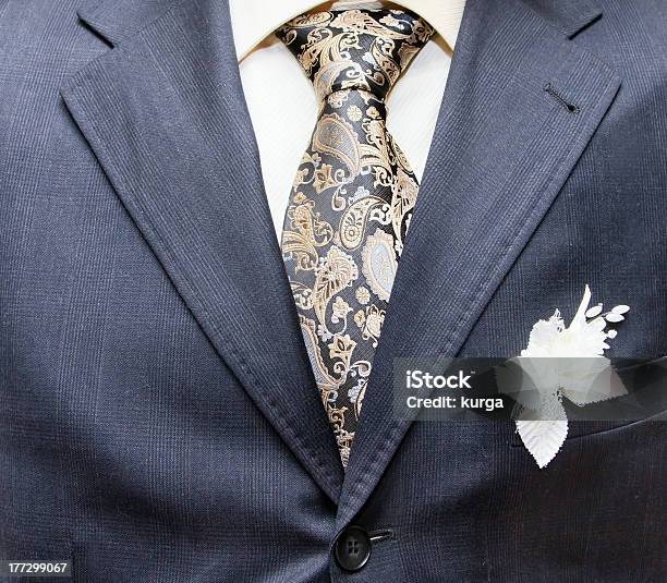 Business Formal Wear With Tie And Suit Stock Photo - Download Image Now - Necktie, Wool, Adult