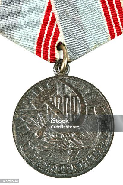 Medalha - Fotografias de stock e mais imagens de Brasão - Brasão, Centro de Mesa, Cor prateada