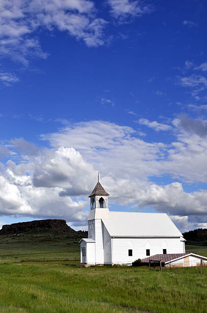 istock Old wooden church 177300996
