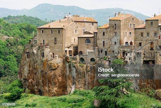 Pitigliano Stock Photo - Download Image Now - Cloud - Sky, Colors, Environment