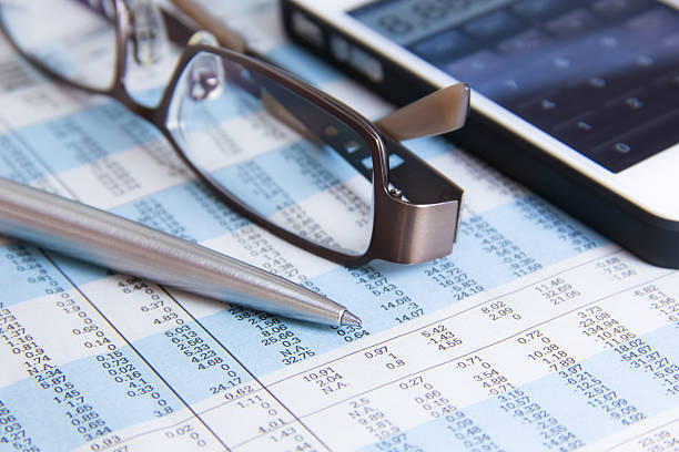 istock Stock calculation,Tax 177304129