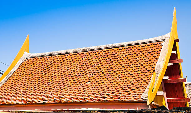 istock Roof of the temple. 177304205