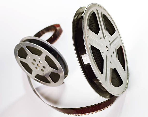 istock Old motion picture film reels 177305967