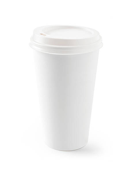 paper coffee cup stock photo