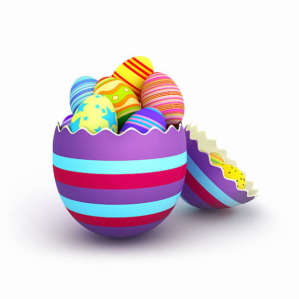 Easter Eggs stock photo