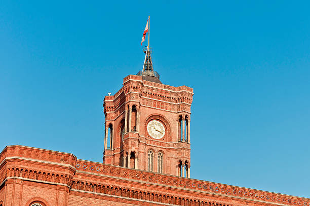 istock The Rotes Rathaus at Berlin, Germany 177306401