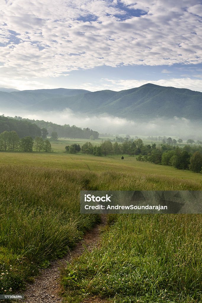 Caminho para as montanhas - Foto de stock de Appalachia royalty-free