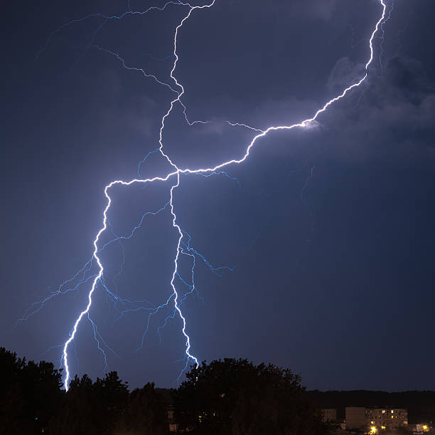 Lightning stock photo