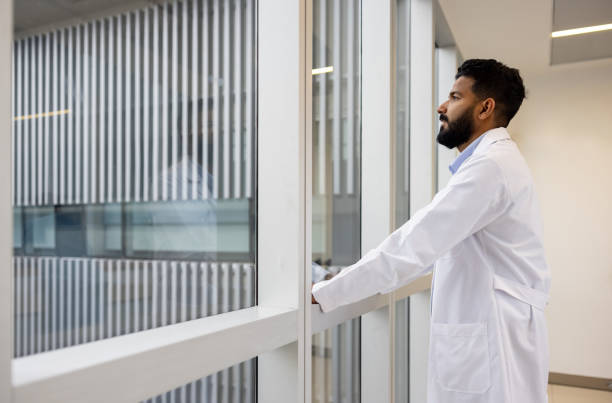 istock Doctor having a difficult day at the hospital and taking a break 1773085424