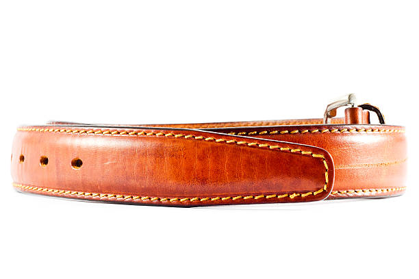 Leather Belt stock photo