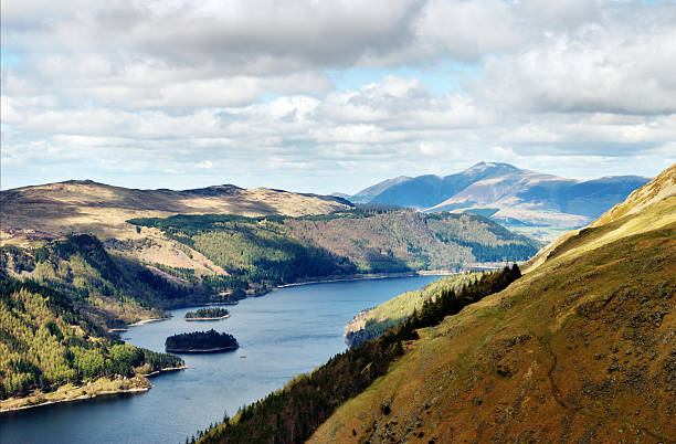 istock Large reservoir with small islands in the lake 177309350