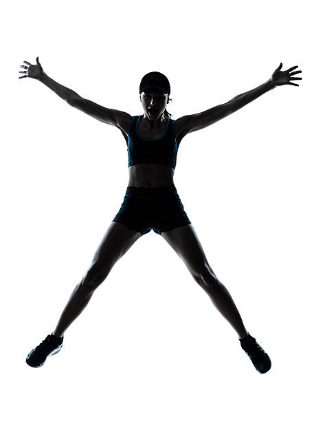 istock woman runner jogger jumping happy 177310827