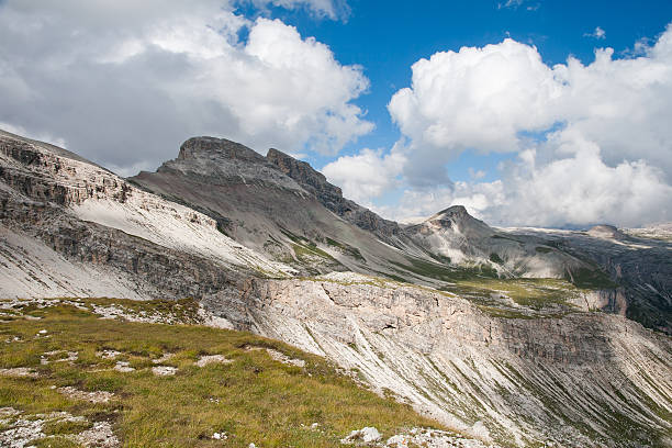 italian alps landscape stock photo