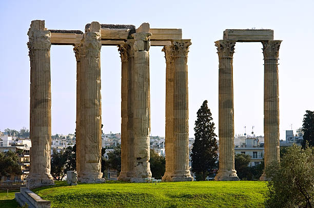 O Templo de Zeus - foto de acervo