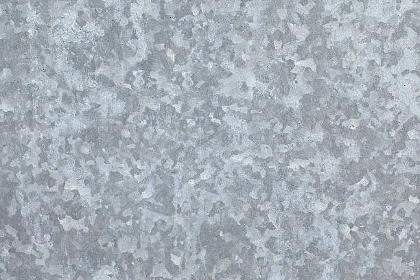 Zinc galvanized sheet of metal. Can be used as background or texture