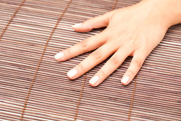 istock Hand After The Manicure In Spa Center 177313571