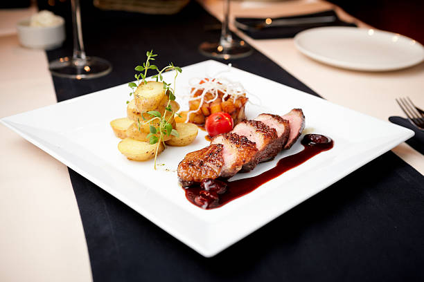 Roasted duck