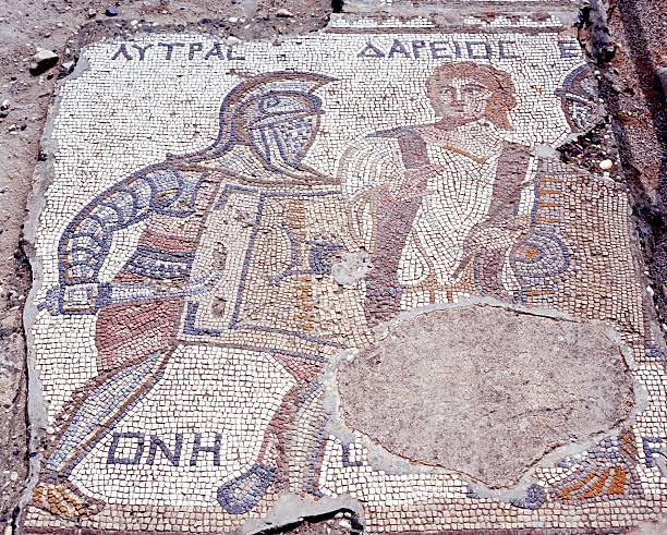 istock Gladiator mosaic, Kourion, Cyprus. 177313763