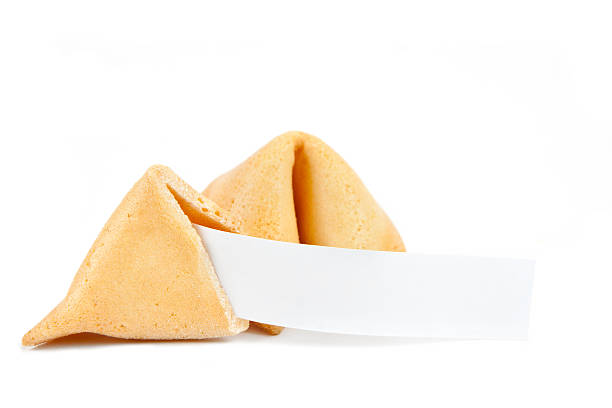 istock Fortune Cookies with blank paper 177314650