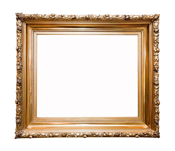 istock Gold Plated Wooden Picture Frame 177315788