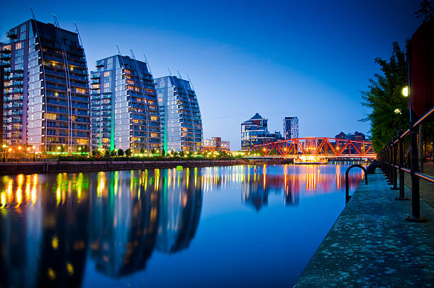 istock three buildings and bridge salford quays 177315799