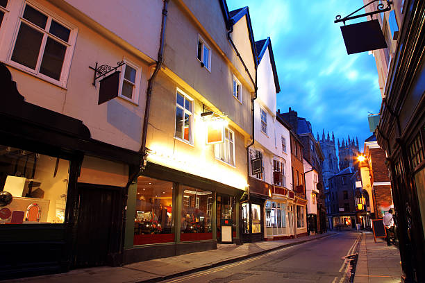 istock Evening street in York, UK 177315915