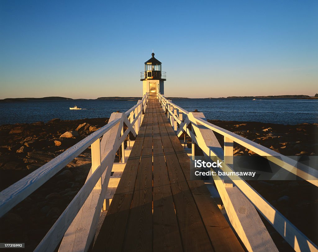 Farol de Marshall Point - Foto de stock de Farol de Marshall Point royalty-free