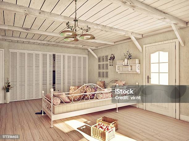 Provence Interior Stock Photo - Download Image Now - Architecture, Cabinet, Candle