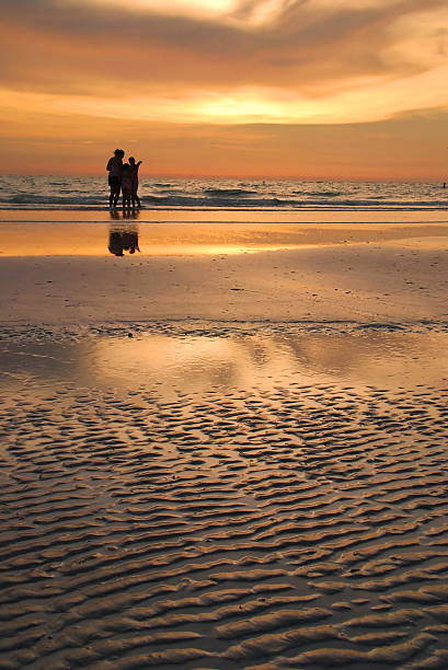 istock Beach Sunset with Family 177316495