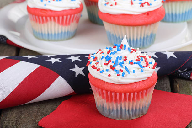 istock 4th of July Cupcake 177316623