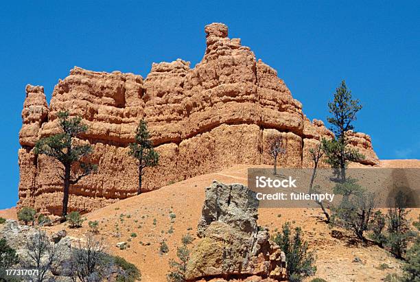 Red Canyon In Utah Usa Stock Photo - Download Image Now - Blue, Canyon, Desert Area